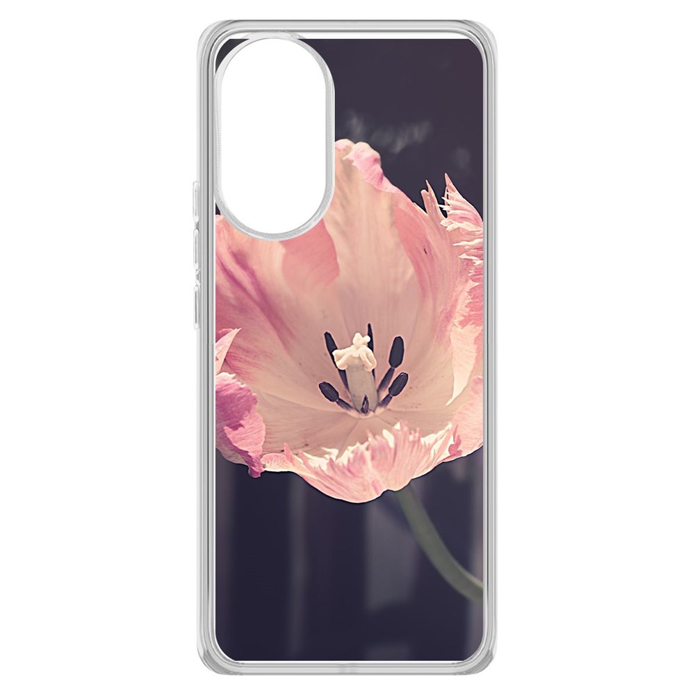 

Чехол-накладка Krutoff Clear Case Тюльпан для Huawei Nova 9
