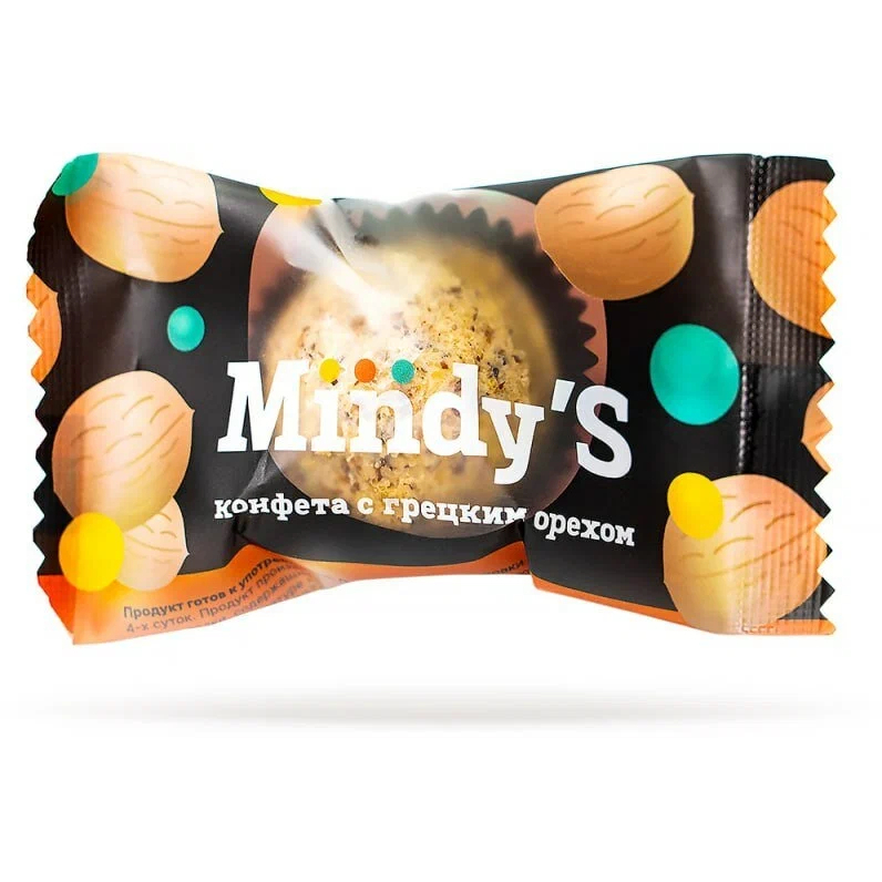 

Конфета Mindy’S с грецким орехом, 20 г