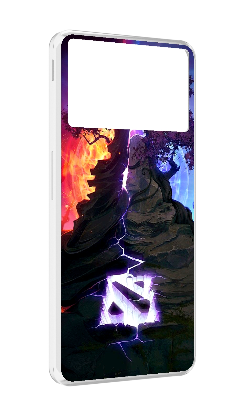 Чехол MyPads dota 2 логотип для ZTE Nubia Z40S Pro