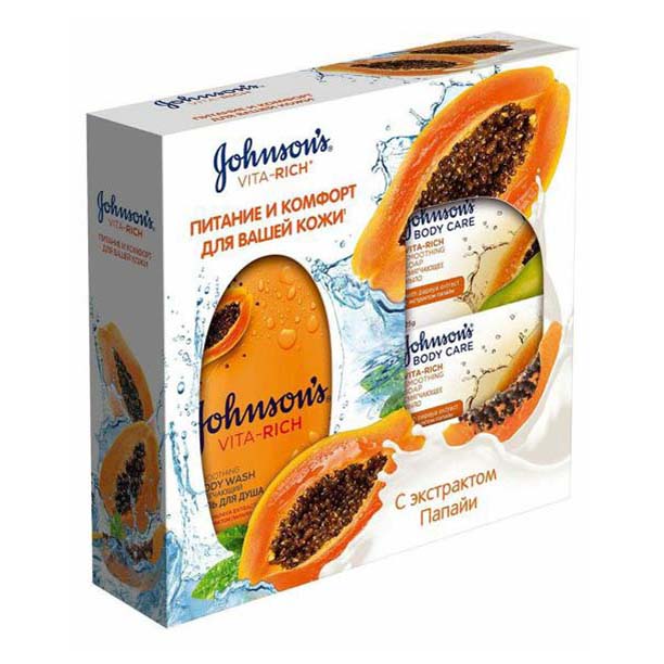 

Косметический набор Johnson's body care Vita-Rich