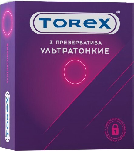 фото Презервативы torex ультратонкие 3 шт.