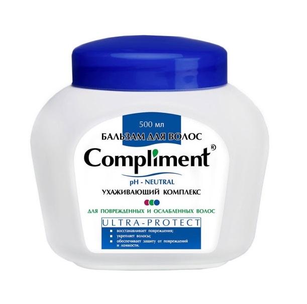 

Бальзам Compliment Ultra-Protect восстановление для всех типов волос 500 мл