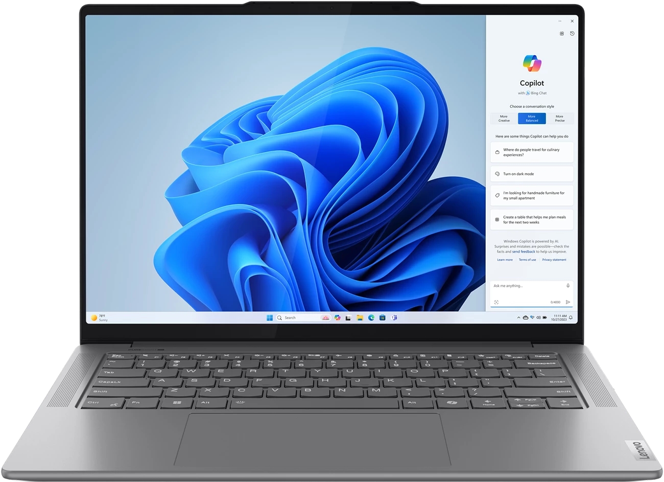 

Ультрабук Lenovo Yoga Pro 7 14AHP9 Grey (83E3001NRU), Yoga Pro 7 14AHP9