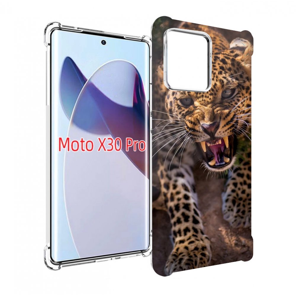 

Чехол MyPads Злой-гепард для Motorola Moto X30 Pro, Прозрачный, Tocco