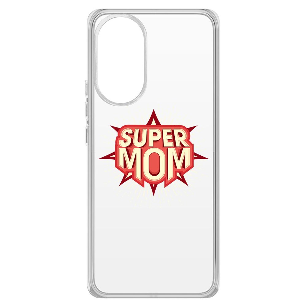 

Чехол-накладка Krutoff Clear Case Супер Мама для Huawei Nova 9