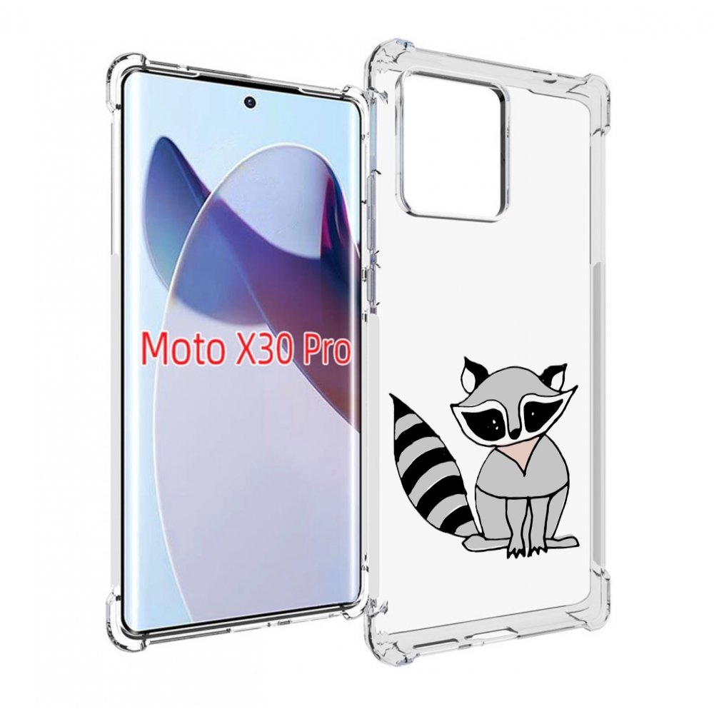 

Чехол MyPads Енотик для Motorola Moto X30 Pro, Прозрачный, Tocco