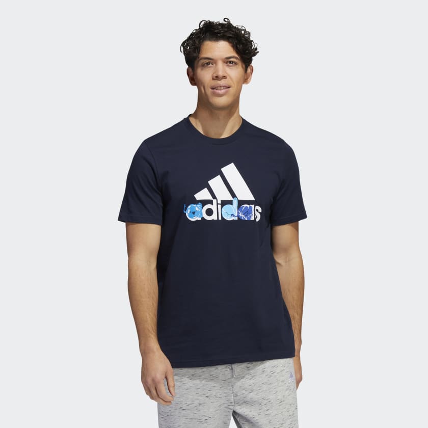 фото Футболка мужская adidas he4836 синяя xl