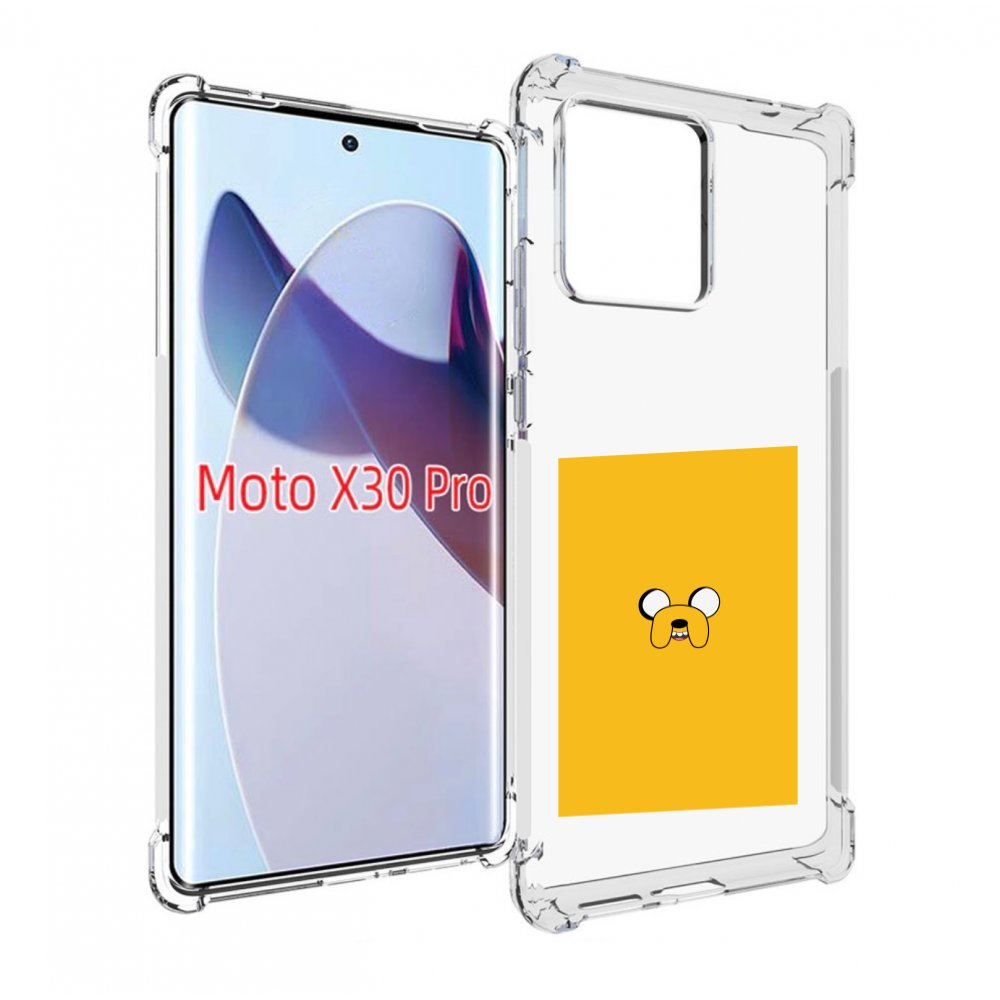 

Чехол MyPads Джейк-время-приключений для Motorola Moto X30 Pro, Прозрачный, Tocco