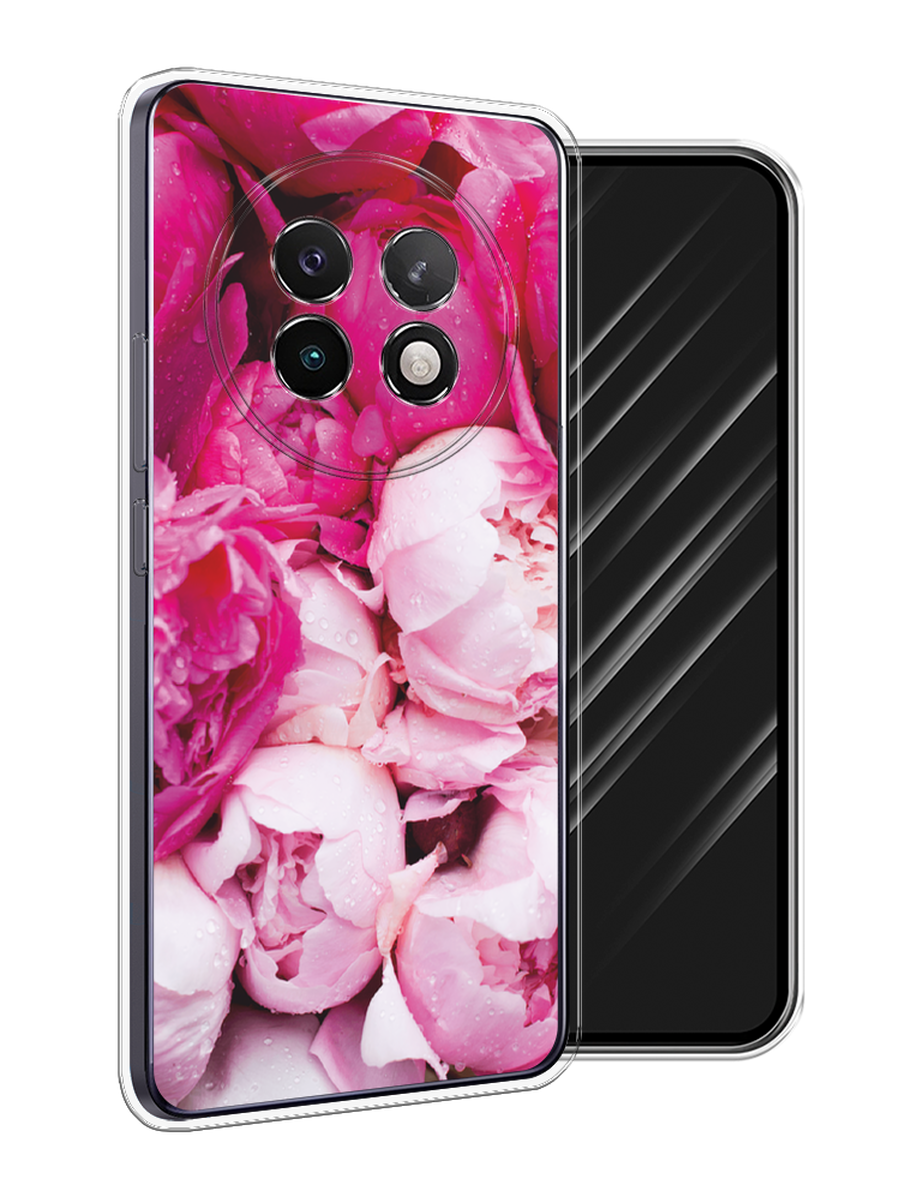 

Чехол Awog на Realme 13+ "Пионы розово-белые", Белый;розовый, 2518750-1
