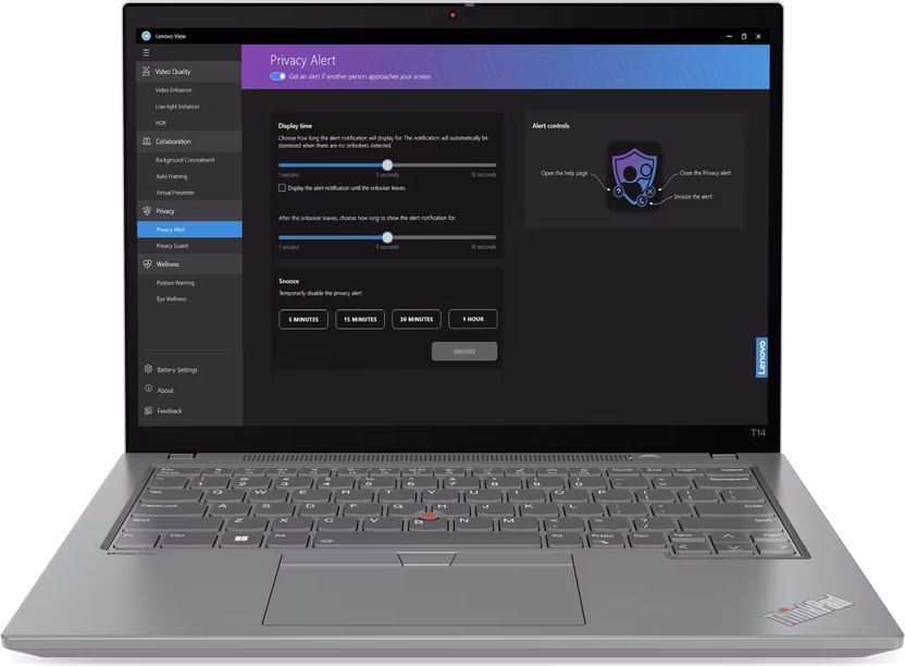 

Ноутбук Lenovo ThinkPad T14 Gen 4 Grey (21HD00DGUS), ThinkPad T14 Gen 4