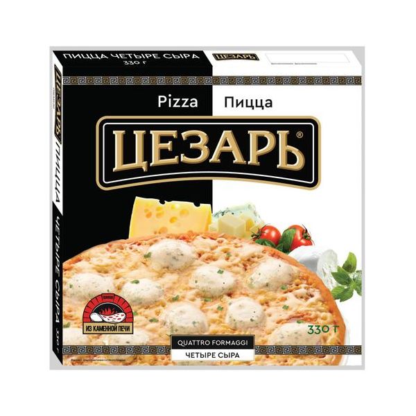 

Пицца Цезарь Четыре сыра замороженная 390 г