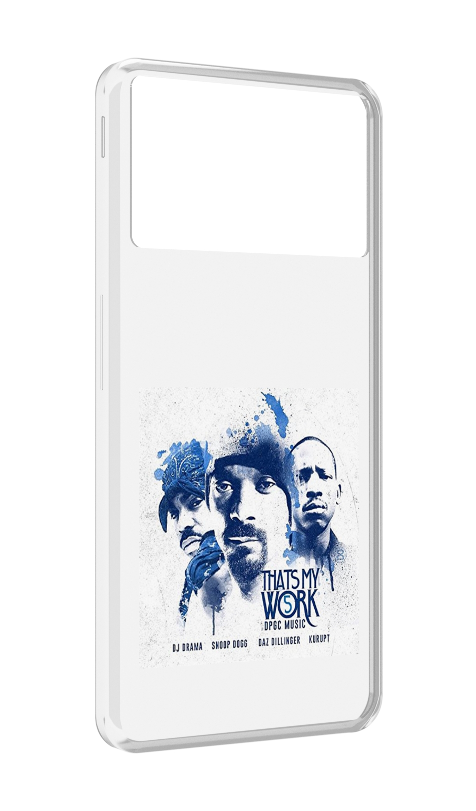 

Чехол MyPads Snoop Dogg THAT’S MY WORK VOL для ZTE Nubia Z40S Pro, Прозрачный, Tocco