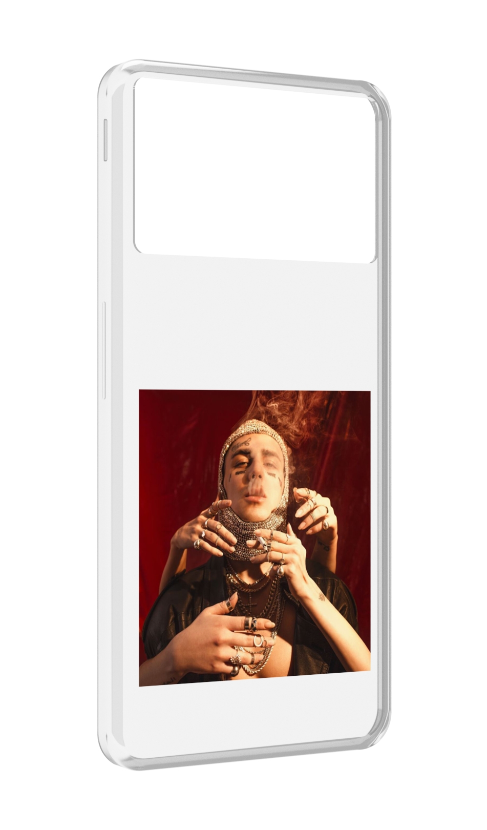

Чехол MyPads Slime face для ZTE Nubia Z40S Pro, Прозрачный, Tocco