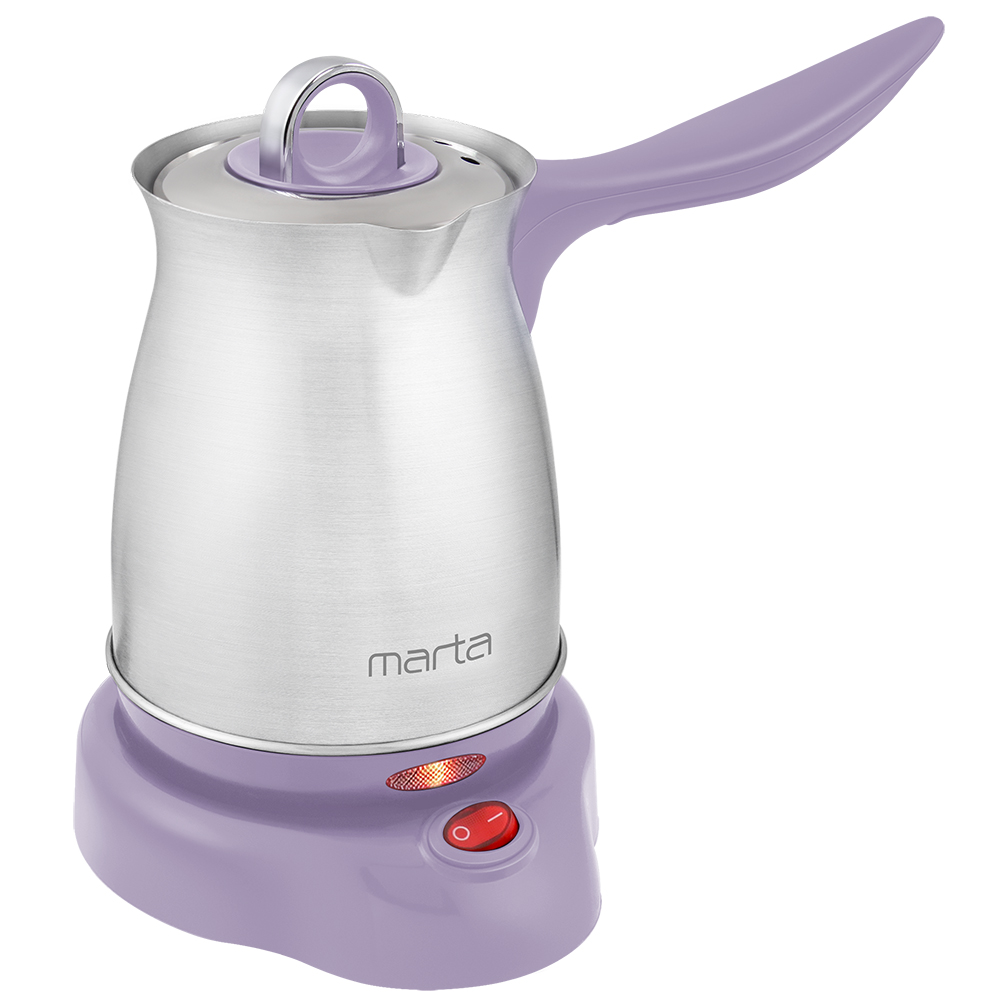 Электрическая турка Marta MT-2142 фиолетовый электрическая турка marta mt 2140 фиолетовый