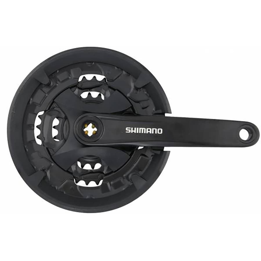 

Шатун Shimano MT101 175мм 44/32/22Т черный EFCMT101E422XLB, MT101