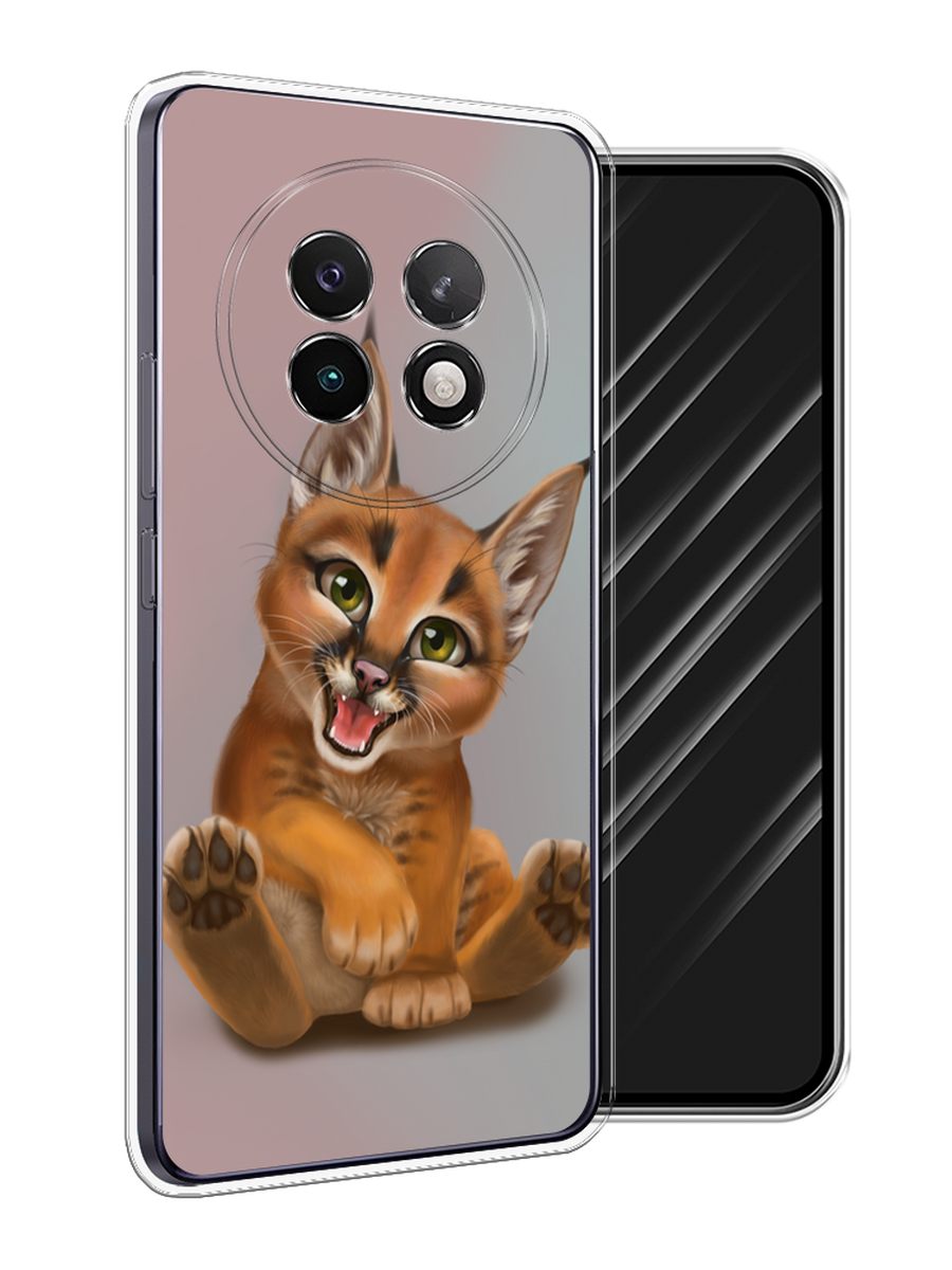 

Чехол Awog на Realme 13+ "Малыш рыси", Оранжевый;серый, 2518750-1