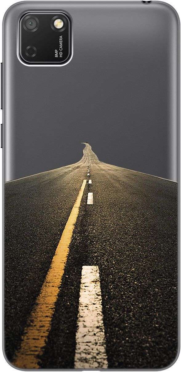 

Чехол на Honor 9S/Huawei Y5P с принтом "Road" прозрачный, Прозрачный;коричневый, 5275