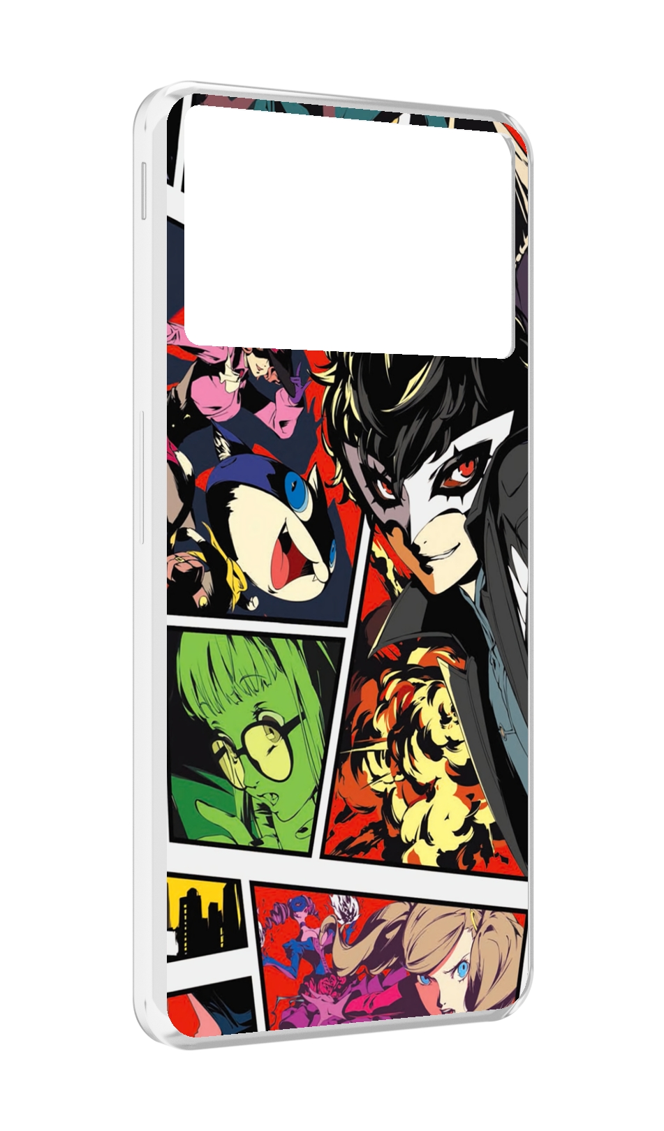 

Чехол MyPads Persona 5 art для ZTE Nubia Z40S Pro, Прозрачный, Tocco