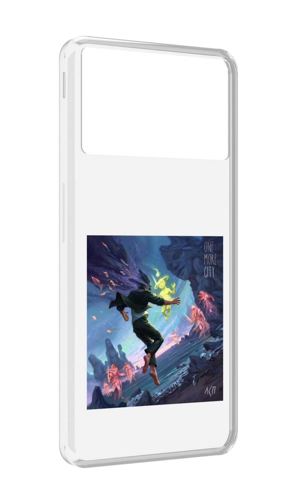 

Чехол MyPads One More City ЛСП для ZTE Nubia Z40S Pro, Прозрачный, Tocco
