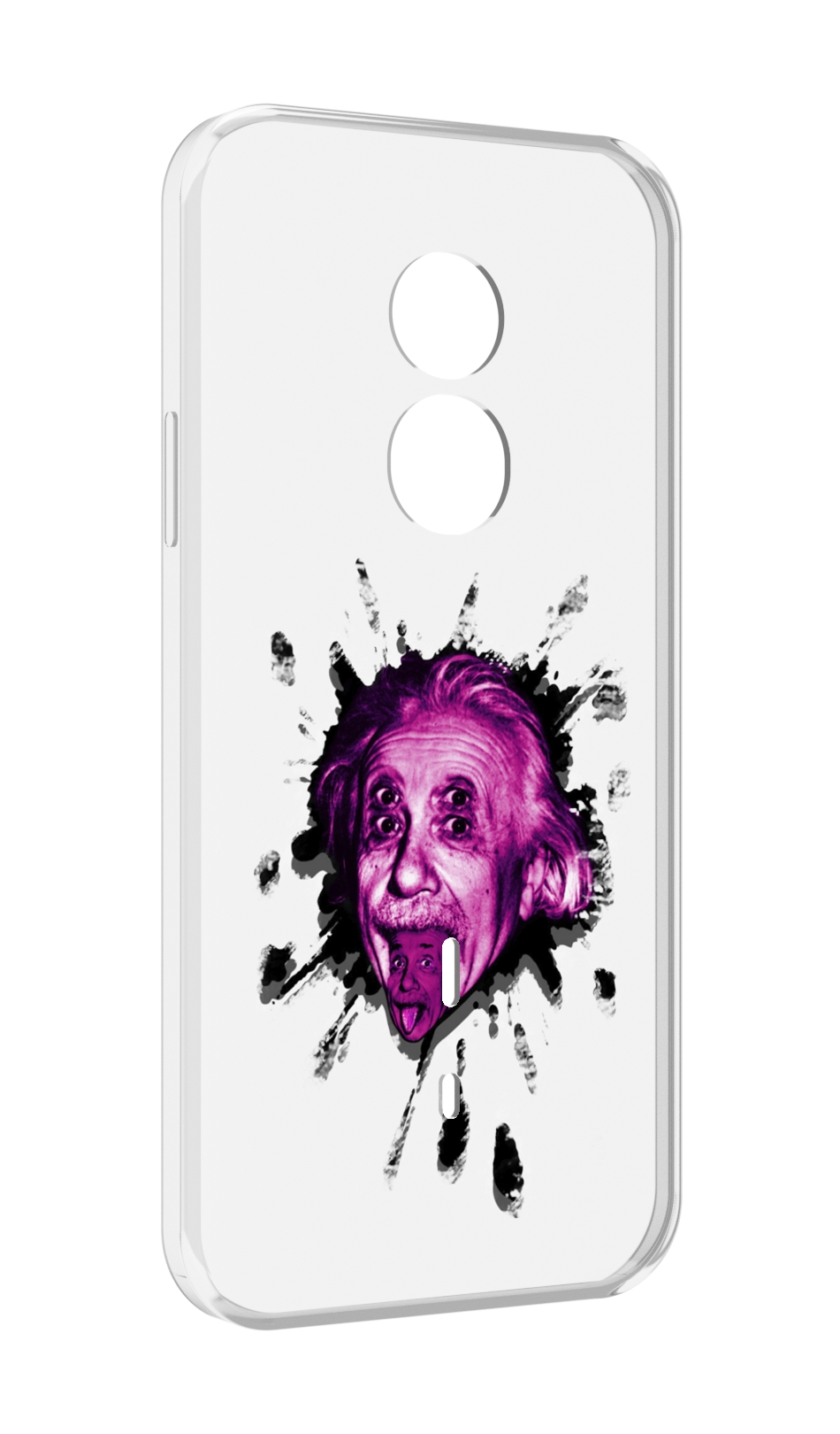 

Чехол MyPads Эйнштейн для Doogee S51, Прозрачный, Tocco