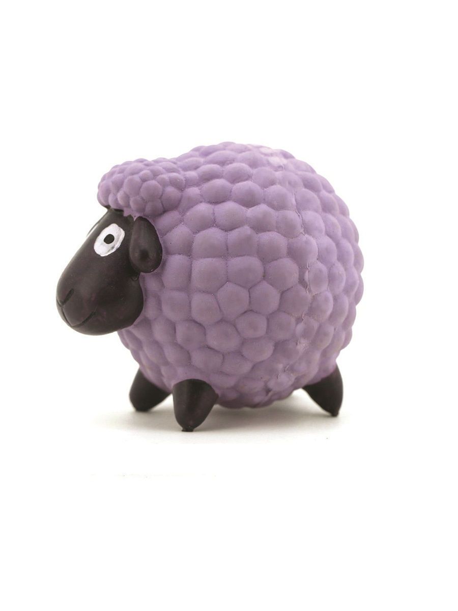 Игрушка-пищалка для собак Lilli Pet Dotty, фиолетовый, 23 см