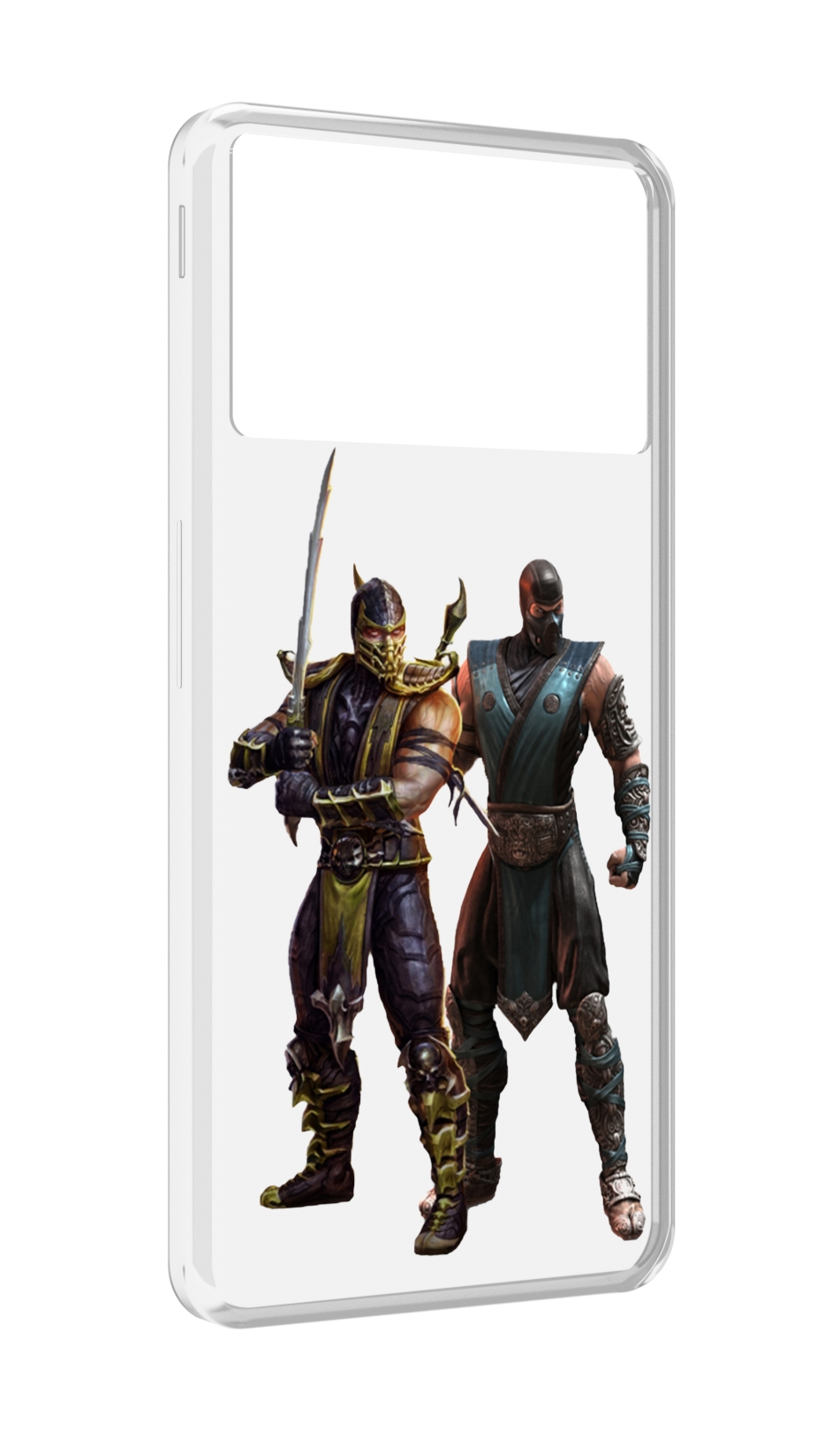 

Чехол MyPads Mortal-Kombat-1 для ZTE Nubia Z40S Pro, Прозрачный, Tocco