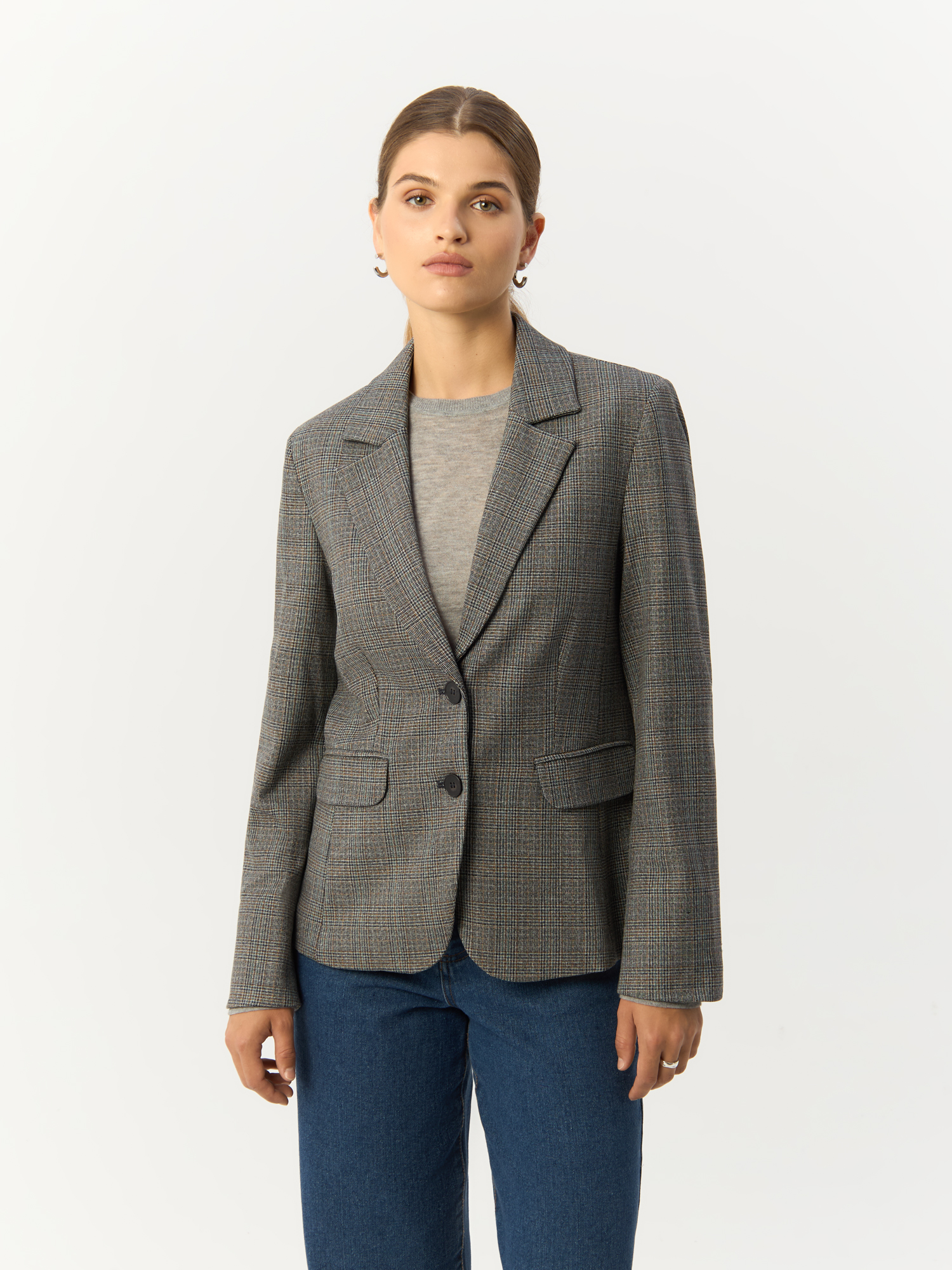 

Пиджак женский Gerry Weber 230013-31343 серый, 36, 230013-31343