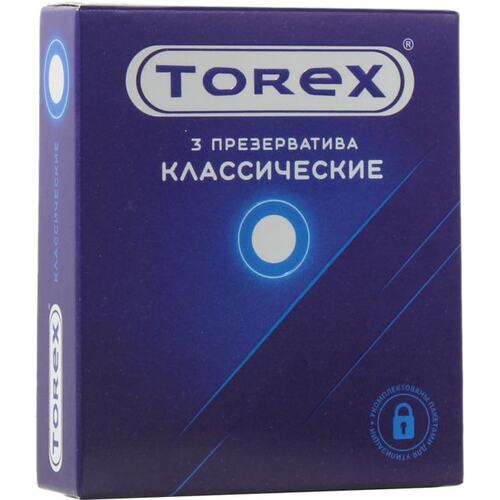 фото Презервативы torex классические 3 шт.