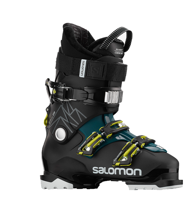 фото Горнолыжные ботинки salomon qst access 80 x black/maroccan blue (20/21) (26.5)