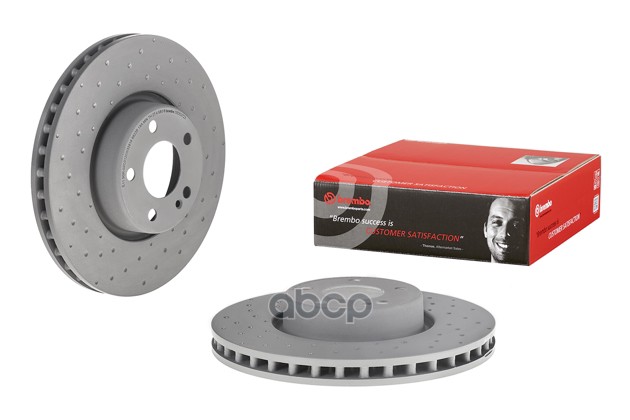 

09.D527.23_Диск Тормозной Задн. Мв W203/204 1.8-3.0 07> BREMBO 09d52723