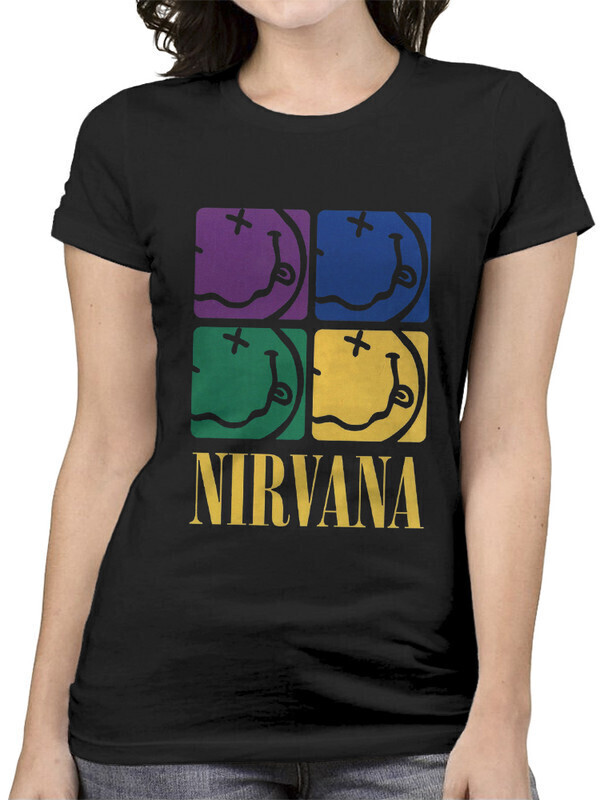 

Футболка женская Dream Shirts Nirvana / Нирвана 5000682-1 черная S, Черный, Nirvana / Нирвана 5000682-1