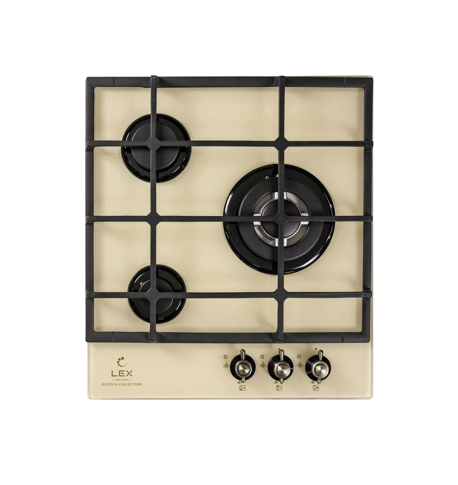 Встраиваемая варочная панель газовая LEX GVG 431C IV Beige