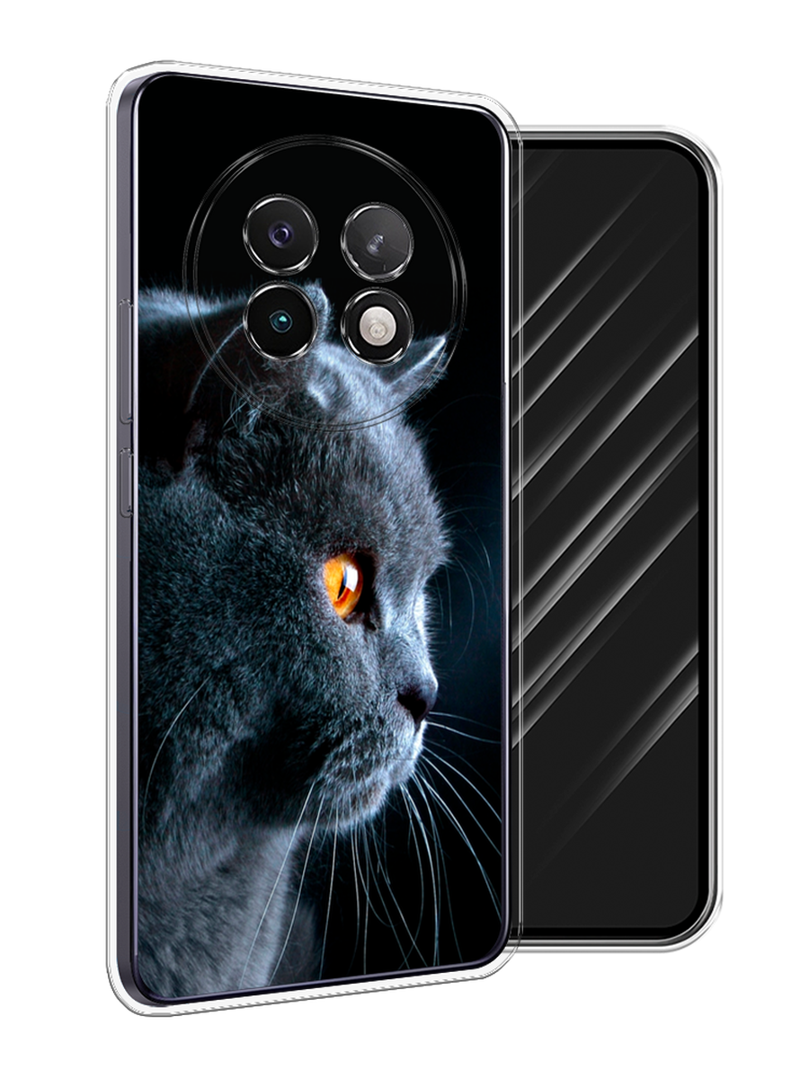 

Чехол Awog на Realme 13+ "Благородный кот британец", Черный;серый;оранжевый, 2518750-1