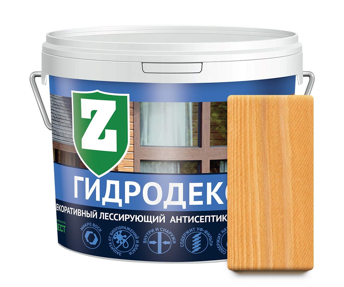 

ГидроДекор ЗЕЛЕСТ «Д-1» для декоративной отделки древесины (Янтарная ель), 9,0 кг, Коричневый, Д-1