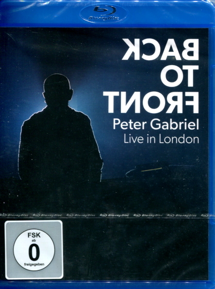 фото Peter gabriel / back to front (live in london) (blu-ray) eagle vision