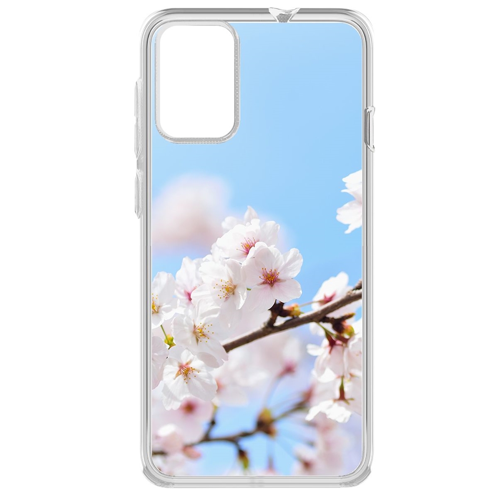 

Чехол-накладка Krutoff Clear Case Цветение для ZTE Blade L9