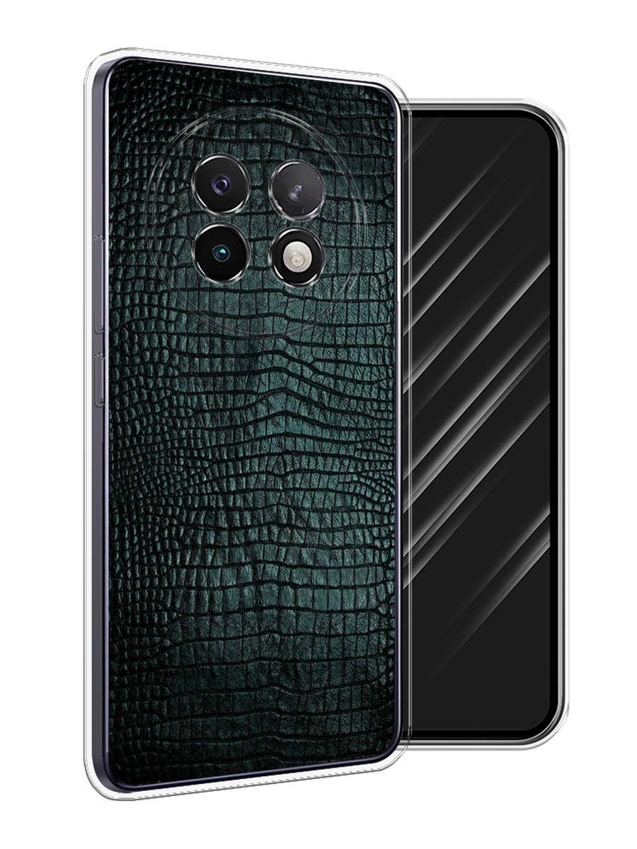 

Чехол Awog на Realme 13+ "Черная змея", Черный;серый;голубой, 2518750-1