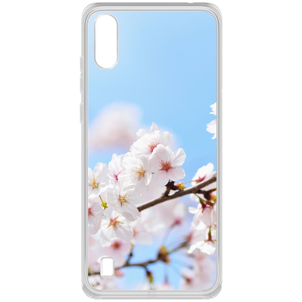 

Чехол-накладка Krutoff Clear Case Цветение для ZTE Blade A51 Lite