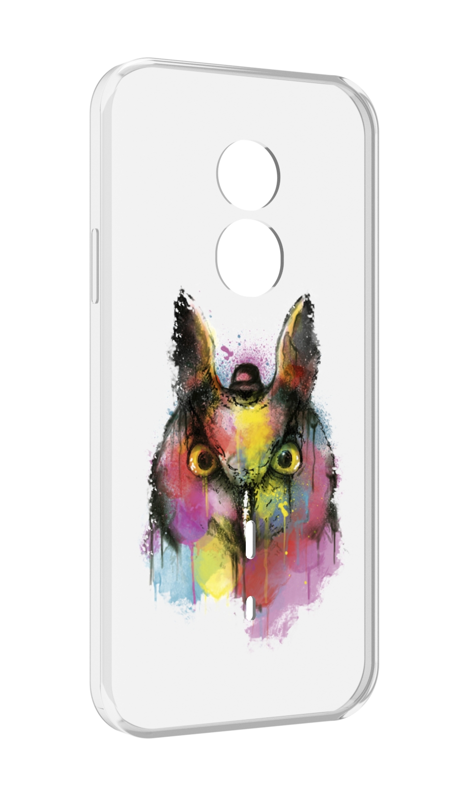 

Чехол MyPads Сова 2 для Doogee S51, Прозрачный, Tocco
