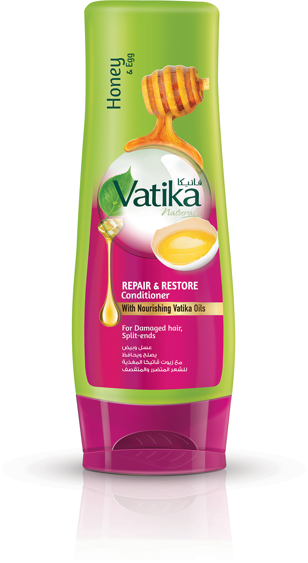 Кондиционер для волос Dabur Vatika Naturals - Исцеление и восстановление 400 мл трифала гуггул dabur при болях в суставах и диабете 40 шт
