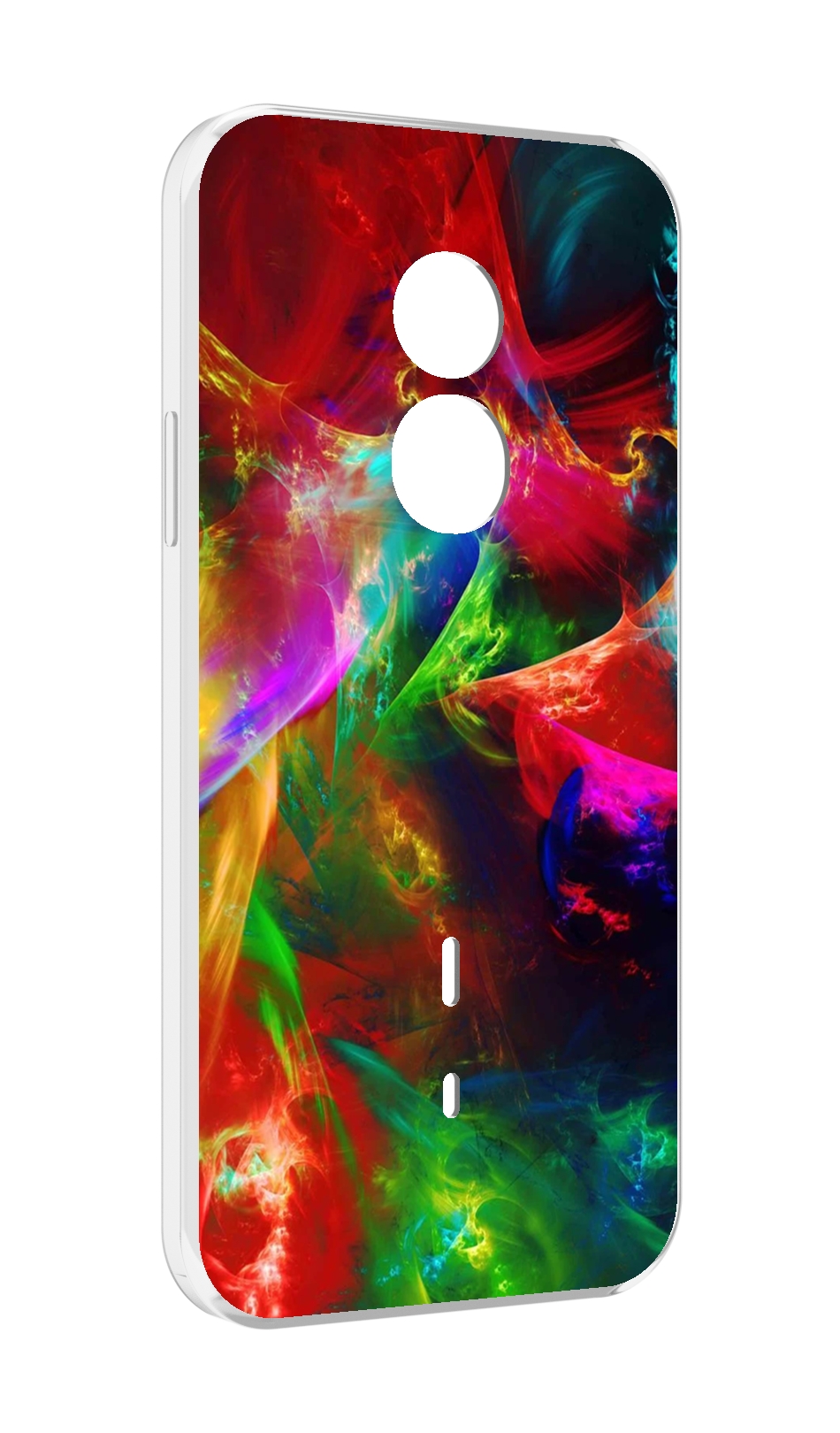 

Чехол MyPads Сияние-красок для Doogee S51, Прозрачный, Tocco