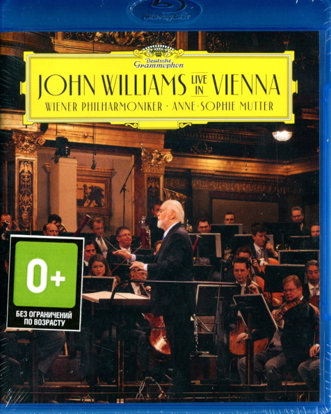 фото Anne-sophie mutter, wiener philharmoniker, john williams / live in vienna (blu-ray) universal music