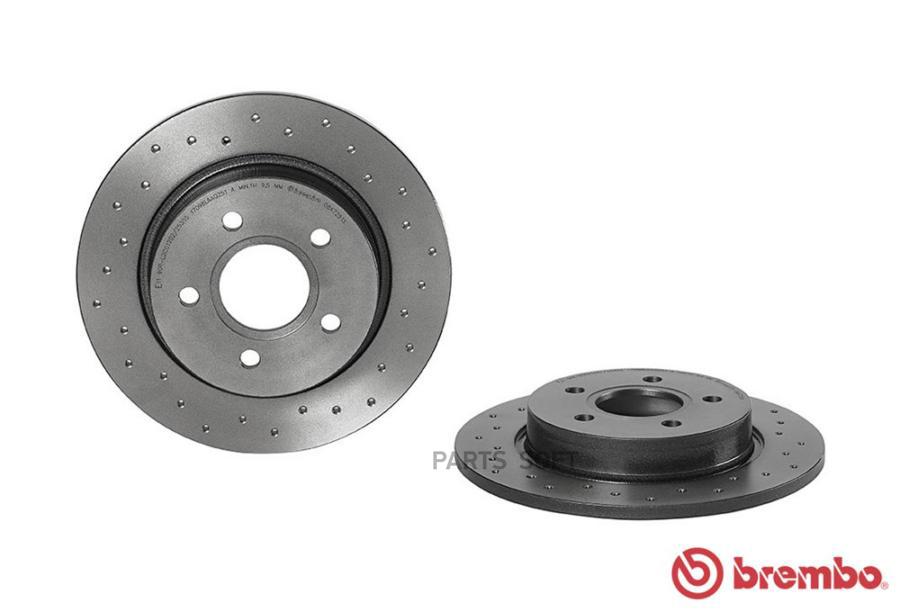 

Тормозной Диск Задний D271Mm Fоrd (Снаngаn) Еsсоrт 12 BREMBO 08a7251x