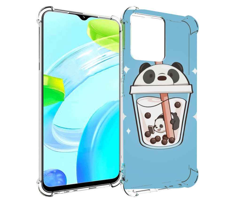 Чехол MyPads Bubble tea для Tecno Phantom X2