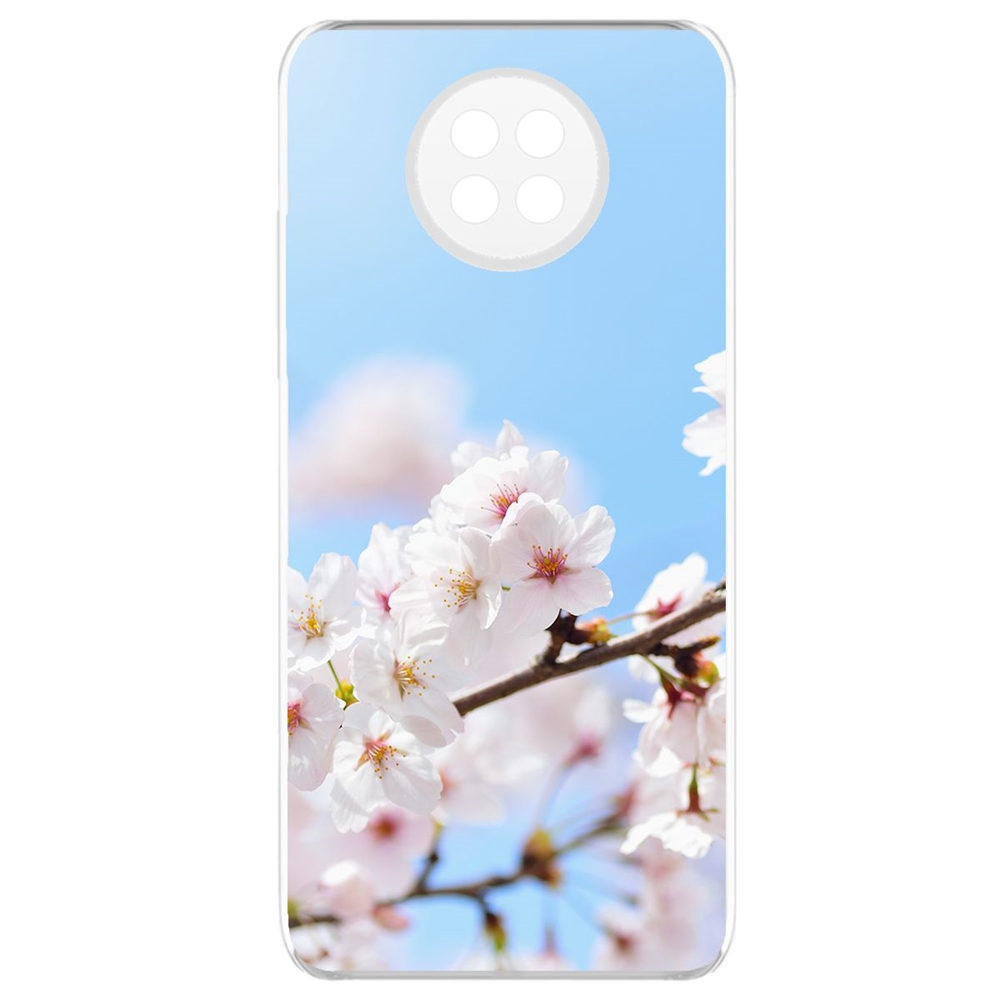 

Чехол-накладка Krutoff Clear Case Цветение для Xiaomi Redmi Note 9T