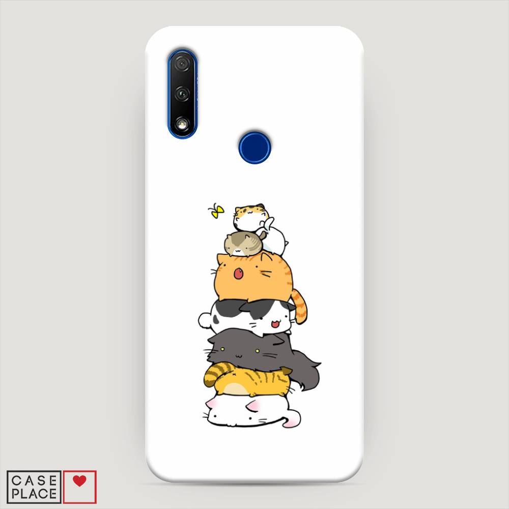 

Чехол Awog "Бутерброд из котиков" для Honor 9X, 69920-7