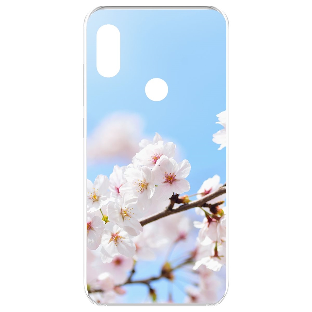 

Чехол-накладка Krutoff Clear Case Цветение для Xiaomi Redmi Note 6 Pro