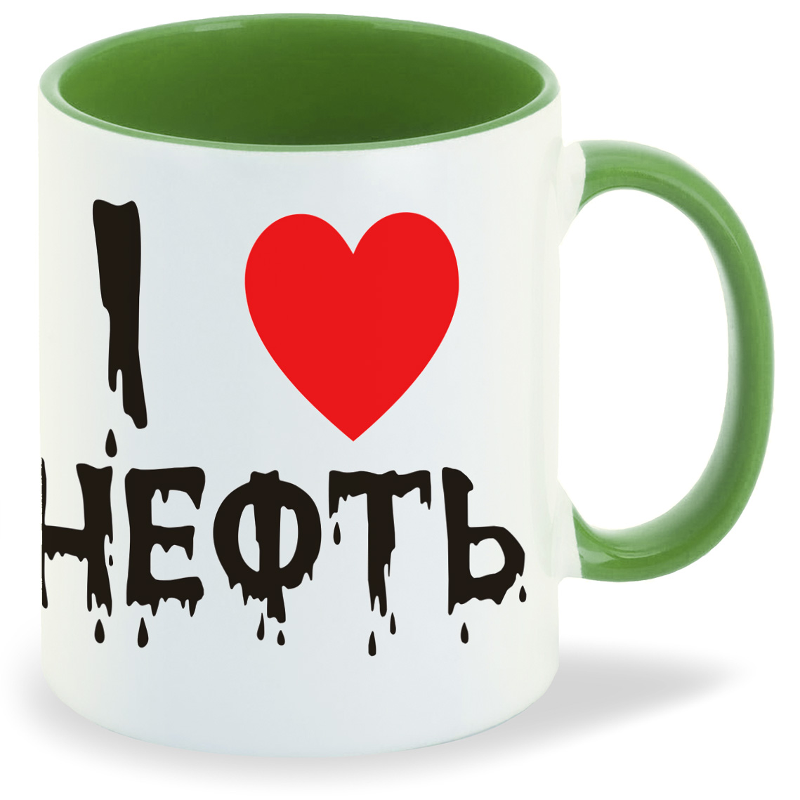 фото Кружка coolpodarok я люблю нефть
