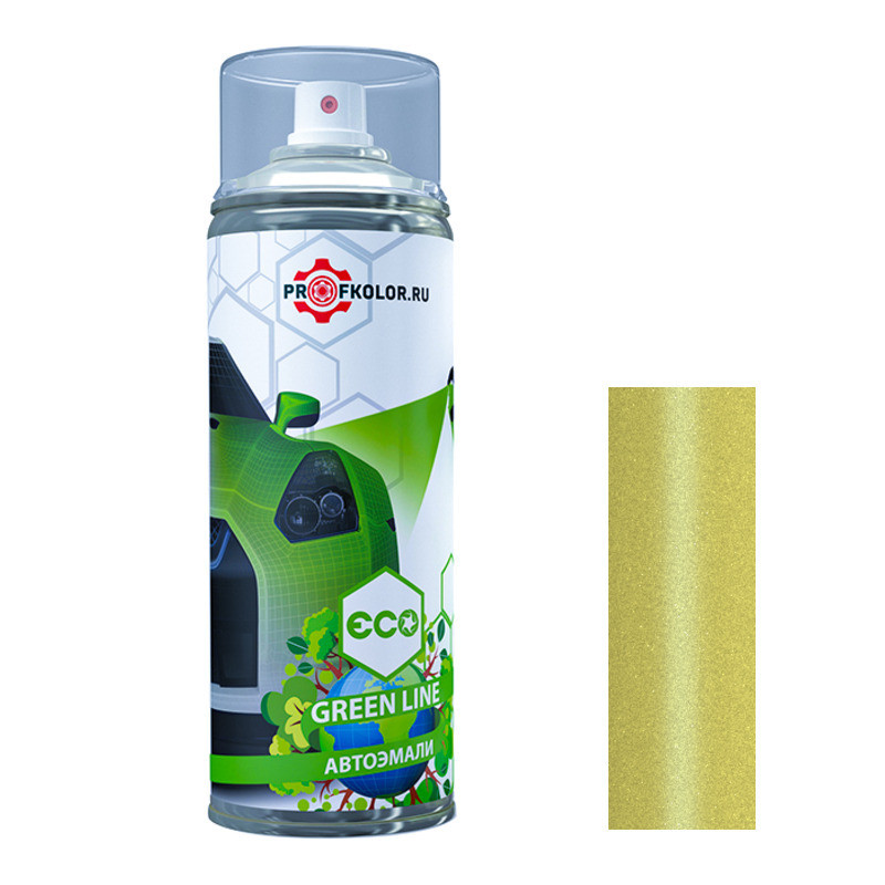

Аэрозольная краска Profkolor Ford - 9546, Limelight, 520 мл., Зеленый, A-FORD-Green