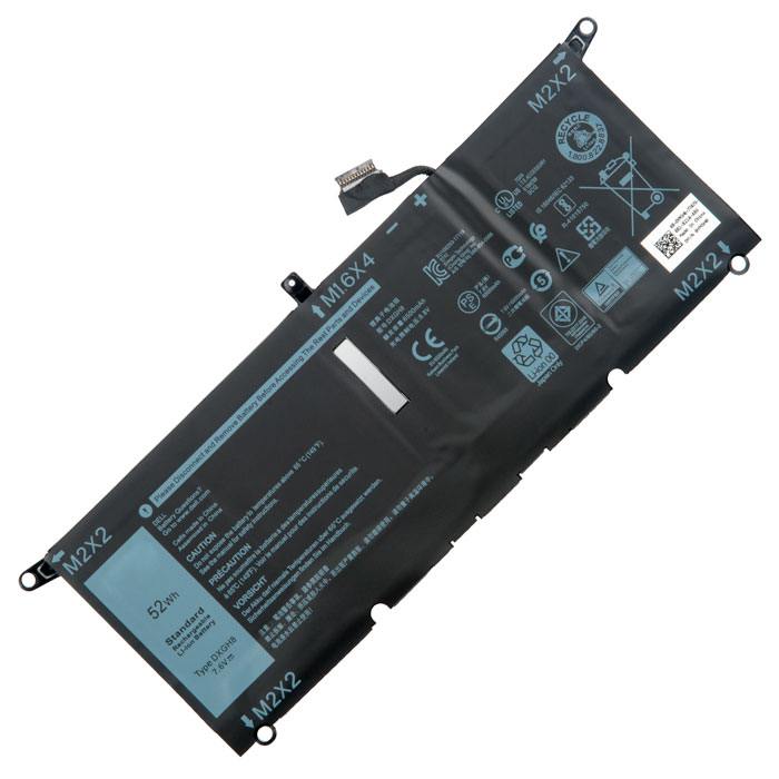 фото Аккумулятор для ноутбука dell xps 13 9370, xps 13-9380, inspiron 13-5390 7.6v 6500mah rocknparts